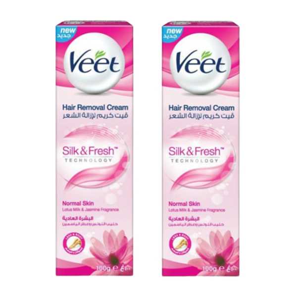 Veet Cream Normal Skin 100ML 2 Pieces Offer