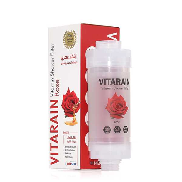 Vitarain Vitamin Shower Filter Rose 315G