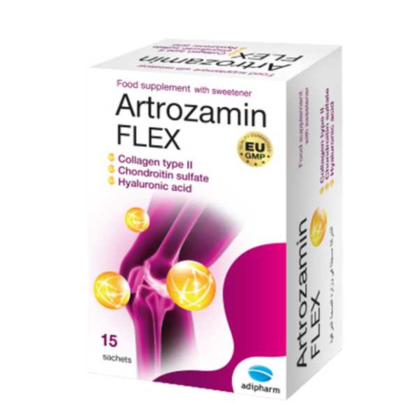 Artrozamin Flex (Collagen type II), 15 Sachets