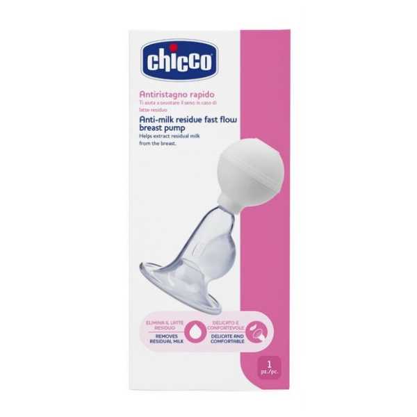 Chicco Manual Breast Pump Anti Milk Residues.