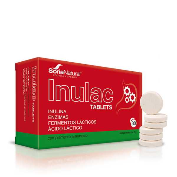 Inulac (Improves Heavy Digestion &amp; Intestinal Flora)  30 Tab