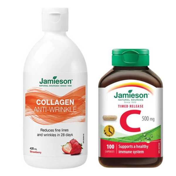 Jamieson Beauty Offer ( Collagen + Vitamin C 500Mg )