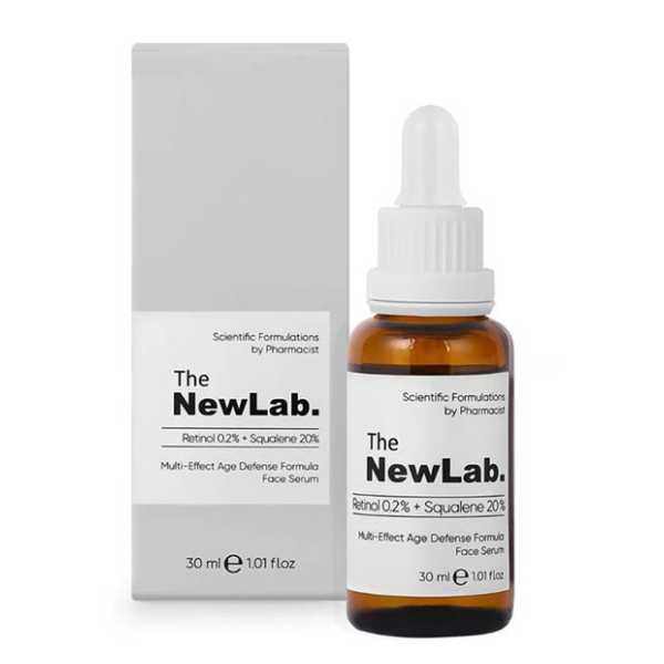 The NewLab Anti-Aging Serum Retinol 0.2%+ Squalene 20%, 30Ml