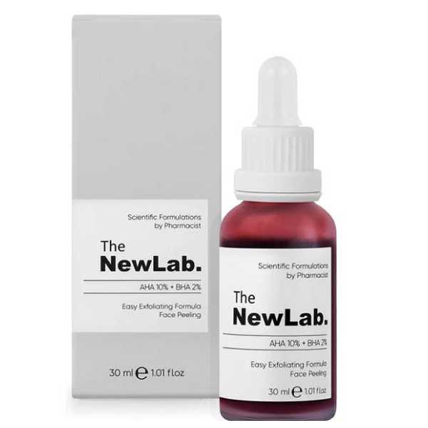 The NewLab Facial Peeling Solution  Aha 10% + Bha 2% , 30Ml