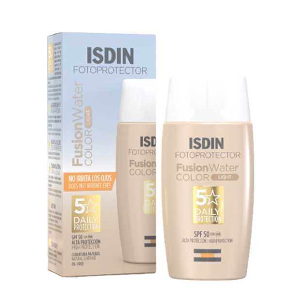 Isdin  Fotoprotector Fusion Water Color Light SPF50, 50Ml