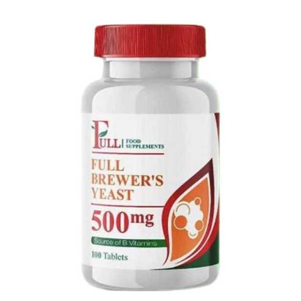 Full Brewers Yeast 500Mg 100 Tablets