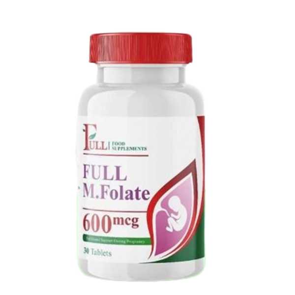 Full M.Folate 600Mcg 30 Tablets