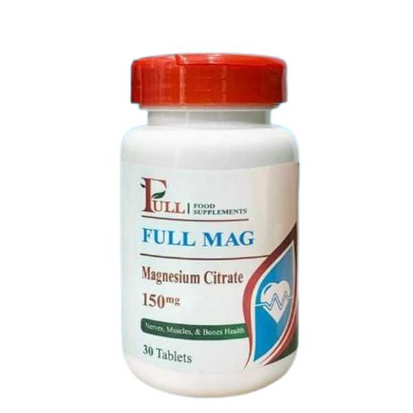 Full Mag (Magnesium Citrate) 150Mg 30Tab