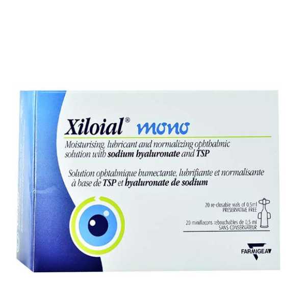 Xiloial Mono Lubricant Eye Drop 20 Vials