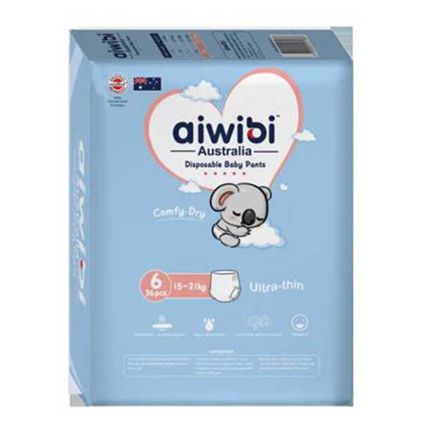 Aiwibi Baby Pants Size (6) 15-21 Kgs 36 Pants