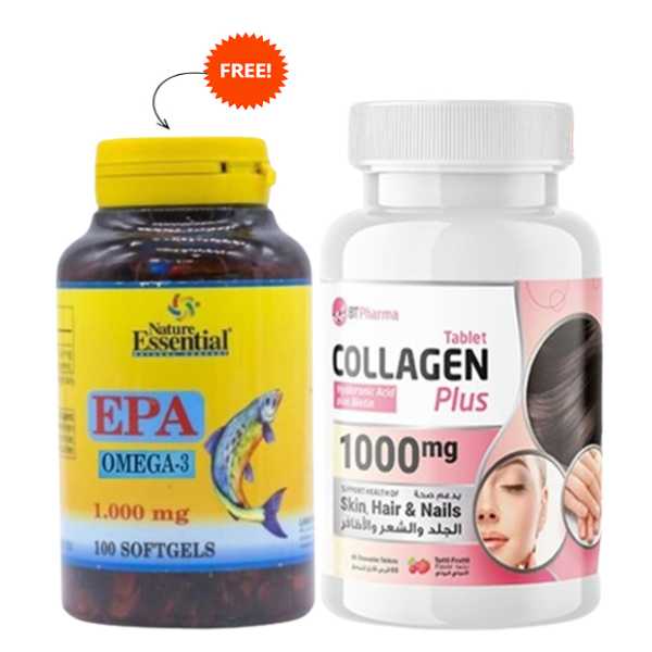 Nature Essential Omega 3 + Bt Pharma Collagen Offer