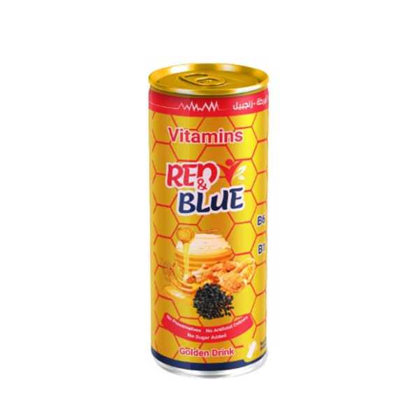 Red &amp; Blue Vitamins Drink Gold 250ML