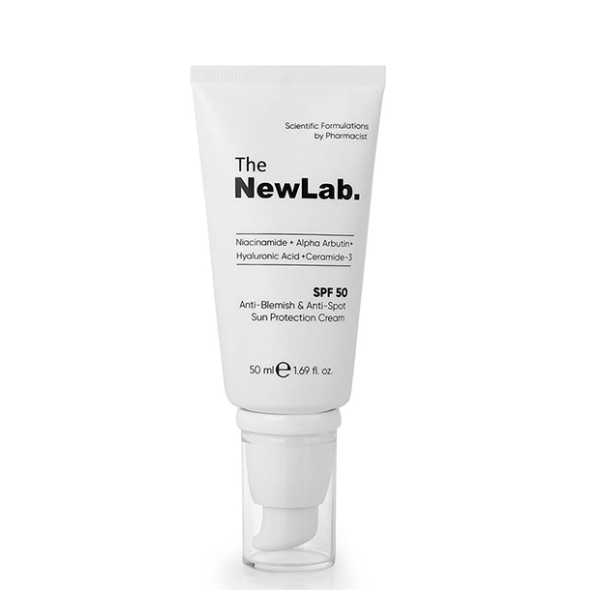 The NewLab Anti-Blemish Sun Protection Cream SPF50, 50ML