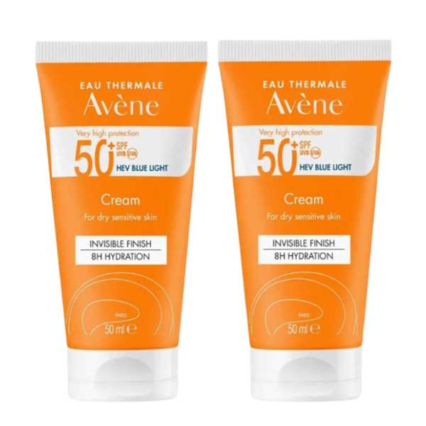 Avene Sunblock Cream Spf 50+ (40Ml) Duo Offer
