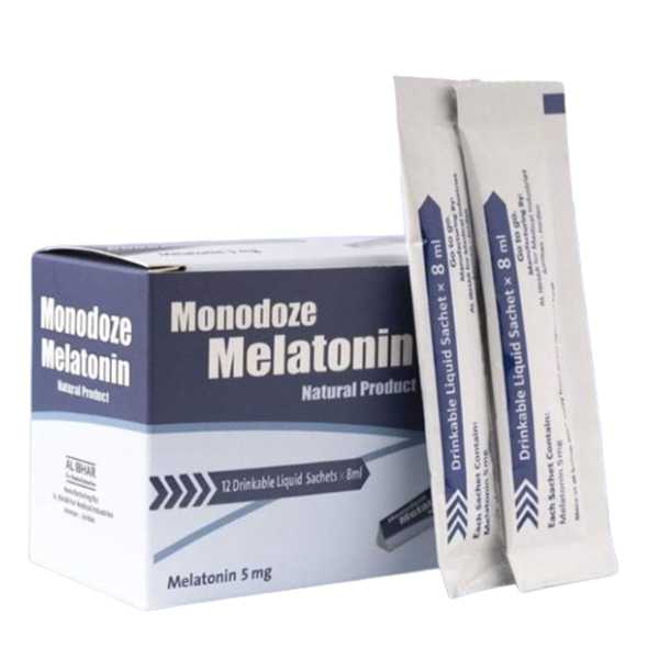 Monodoze Melatonin 5 Mg 12Drinkable Sachets*8 Ml