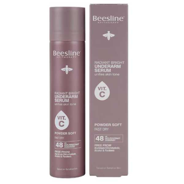 Beesline Underarm Vit C Spray Powder Soft 48h 150ML
