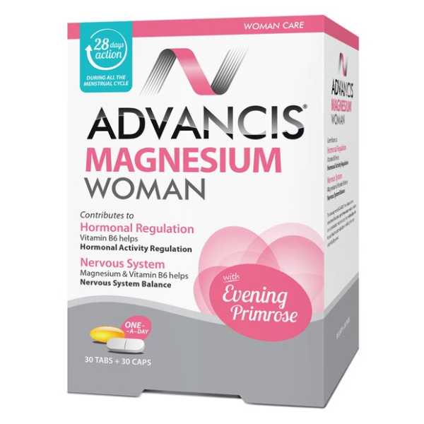 Advancis Magnesium Woman 30 Capsules + 30 Tablets