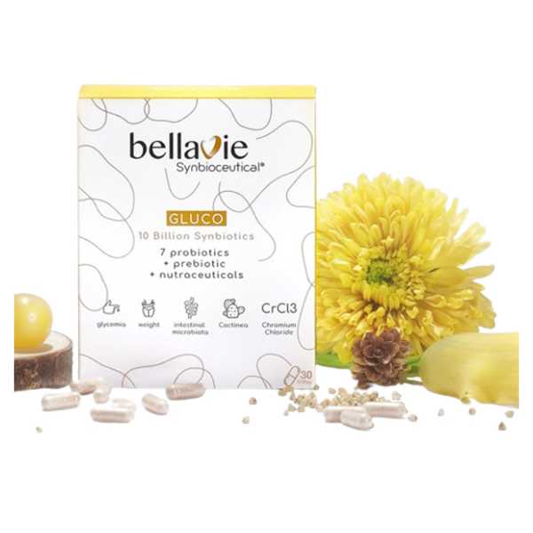 Bellavie Gluco 10 Billion Synbiotics  30 Capsules