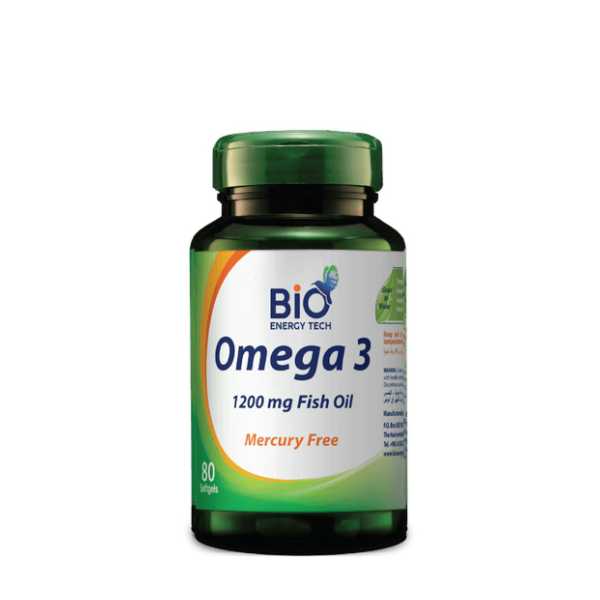 Bio Energy Tech Omega3 1200Mg 80 Capsule