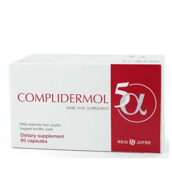 Complidermol 5-Alpha Anti-Hair Loss 60 Capsules