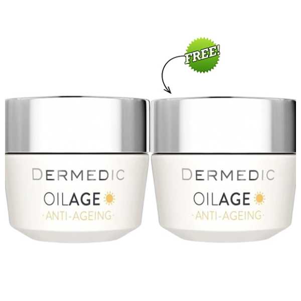 Dermedic Oilage Nourishing Day Cream 50Ml (1+1)