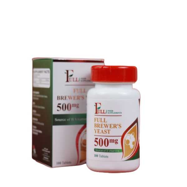 Full Brewers Yeast 500Mg 100 Tablets