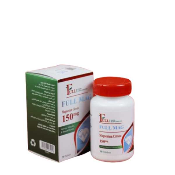 Full Mag (Magnesium Citrate) 150Mg 30Tab
