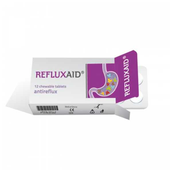 Reflux Aid 12 Chewable Tablets