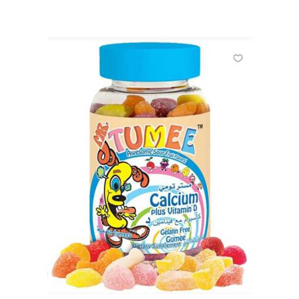 Mr.Tumee (Calcium + Vitamin D) 60 Gummies