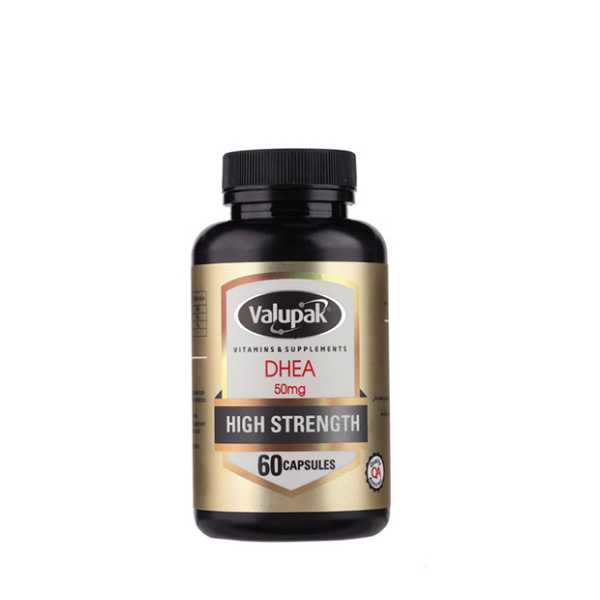 Valupak DHEA 50Mg , 60 Capsules