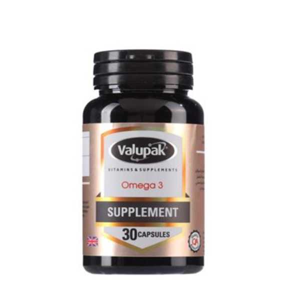 Valupak Omega 3 Fish Oil 30 Capsules