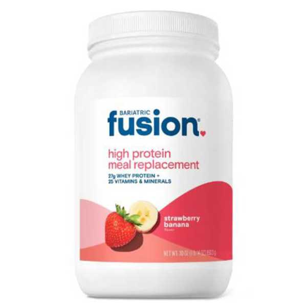 Bariatric Fusion Strawberry Banana Meal Replacement Protein Powder 871.5Gr