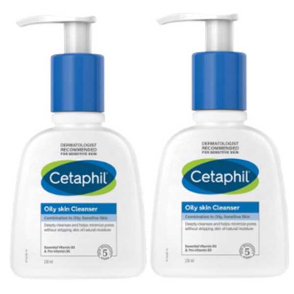 Cetaphil Oily Skin Cleanser Face Wash 236Ml Offer (1+1)
