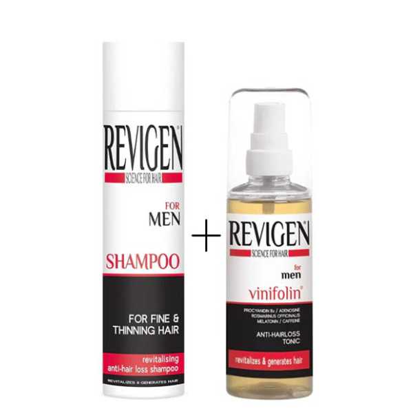 Revigen Men Package (Shampoo+ Tonic) Offer