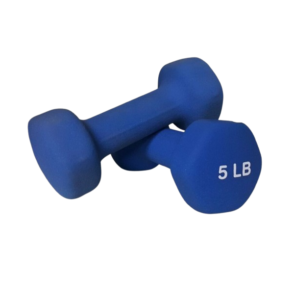 Dumbbell Neoprene  2.3 KG ( 5 LB)