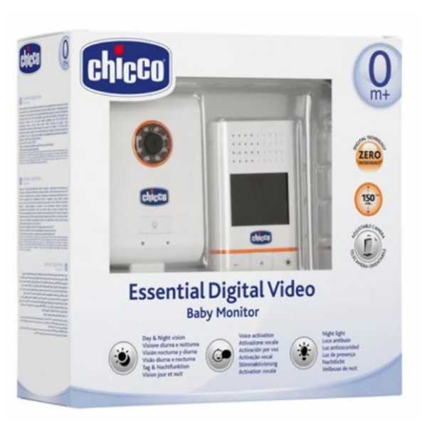 Chicco Baby Monitor Essential Digital Video New Frequency Band