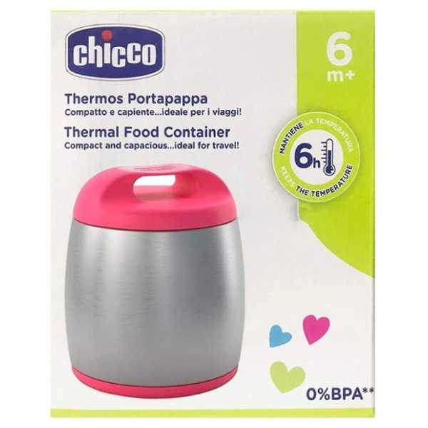 Chicco Baby Food Container Thermos Girl 350Ml