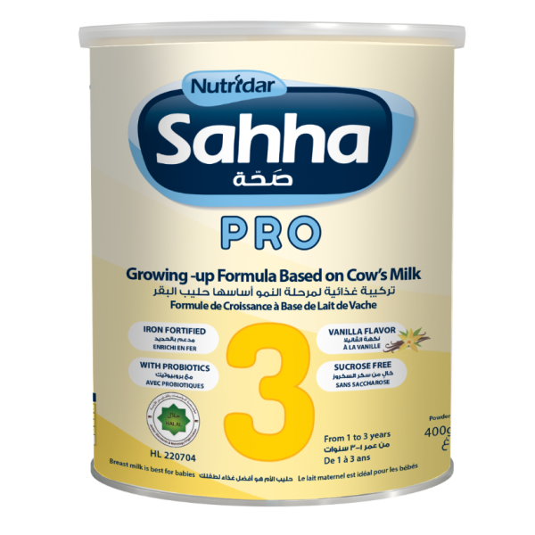 Nutridar Sahha Pro Satge 3 (1-3) Years 400G