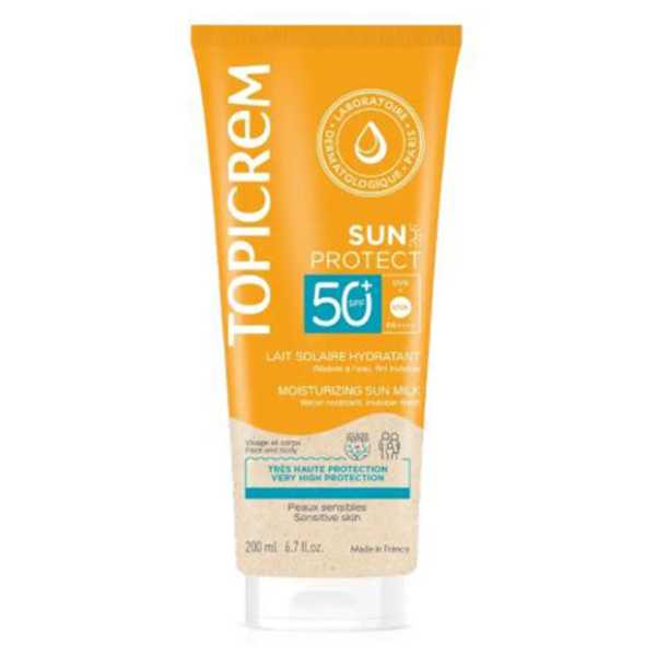 Topicrem Moisturizing Sun Milk Spf50+, 200Ml