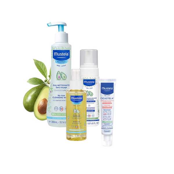 Mustela Baby Soothing and Treatment Skin Backage