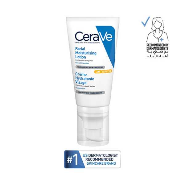 Cerave AM Facial Moisturizing Lotion SPF30 with Hyaluronic Acid 52Ml