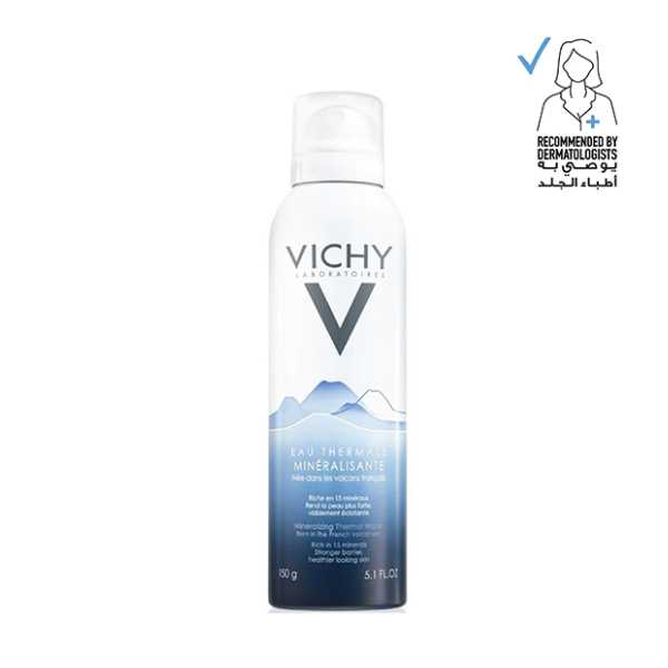 Vichy Mineralizing Thermal Water, Hydrating Face Mist with Natural Antioxidants  150ml
