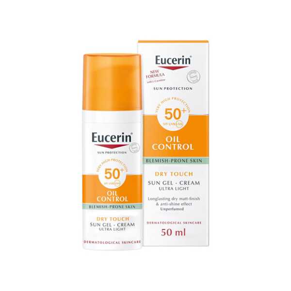 Eucerin Sunblock Oil Control Gel-Cream 50+ (50Ml)