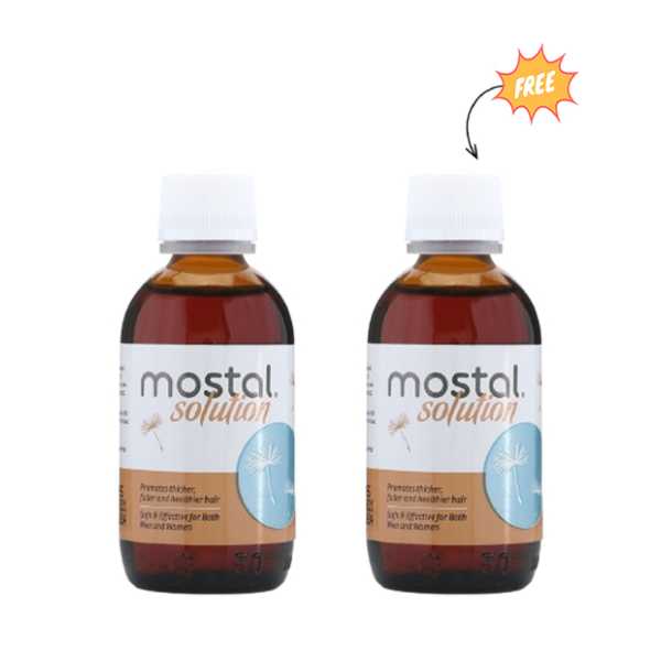 Derma Mostal Solution  ( 1+1 ) offer