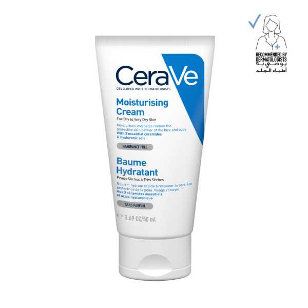 CeraVe Moisturizing Cream for Dry Skin with Hyaluronic Acid 50ml