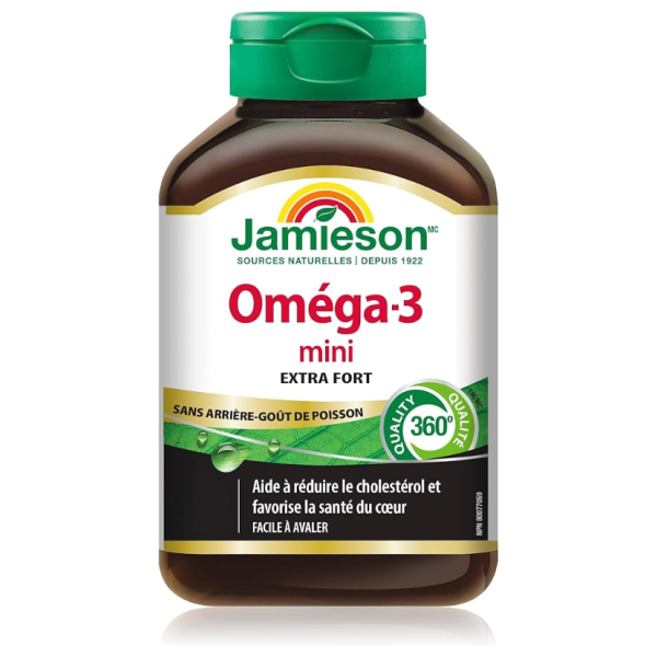 Jamieson Omega-3 Mini 90 Capsules