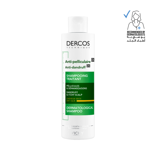 Vichy Dercos Anti Dandruff For Dry Hair Shampoo 200Ml