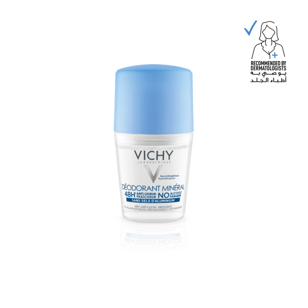 Vichy Deodorant Mineral 48H Roll On 50Ml