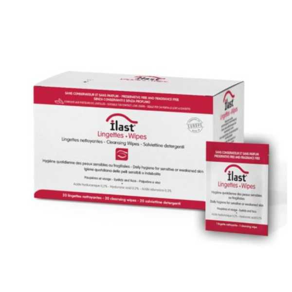 Ilast Eyelid Hydrating Cleansing Eyelids Wipes x20