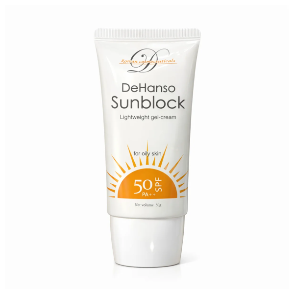 Dehanso Sunblock Lightweight Gel-Cream For Oily Skin 50G